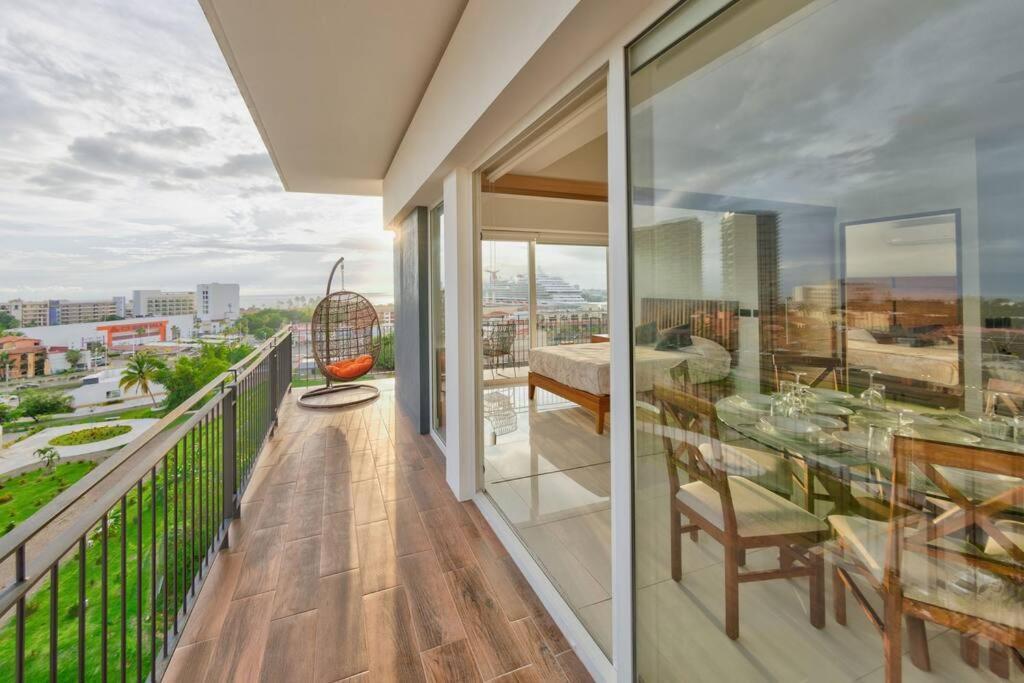 ¡Hermoso Condo Con Espectacular Vista A La Bahia!! Puerto Vallarta Buitenkant foto