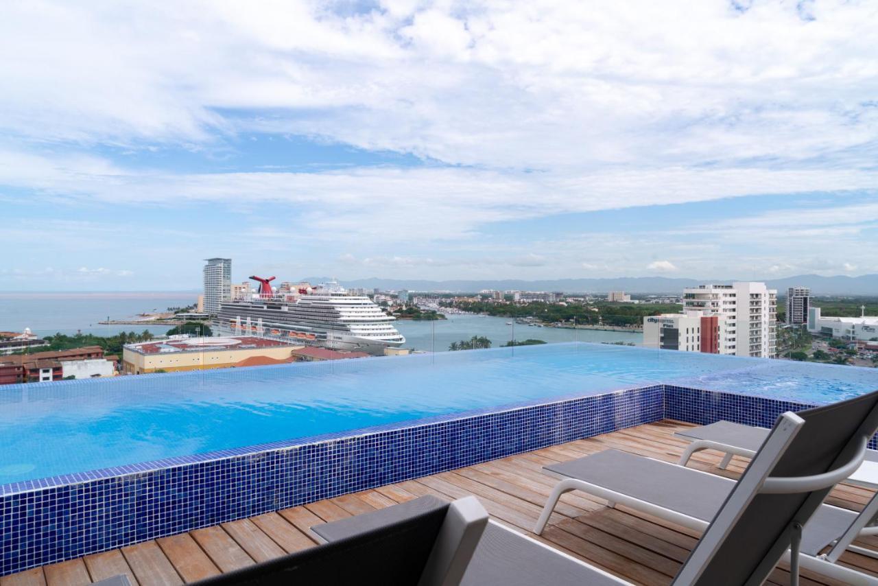 ¡Hermoso Condo Con Espectacular Vista A La Bahia!! Puerto Vallarta Buitenkant foto
