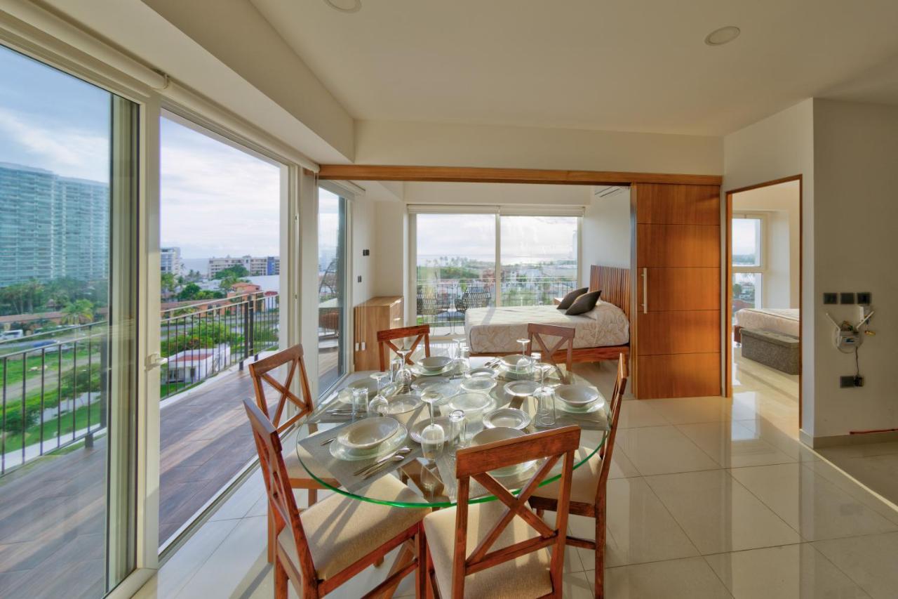 ¡Hermoso Condo Con Espectacular Vista A La Bahia!! Puerto Vallarta Buitenkant foto