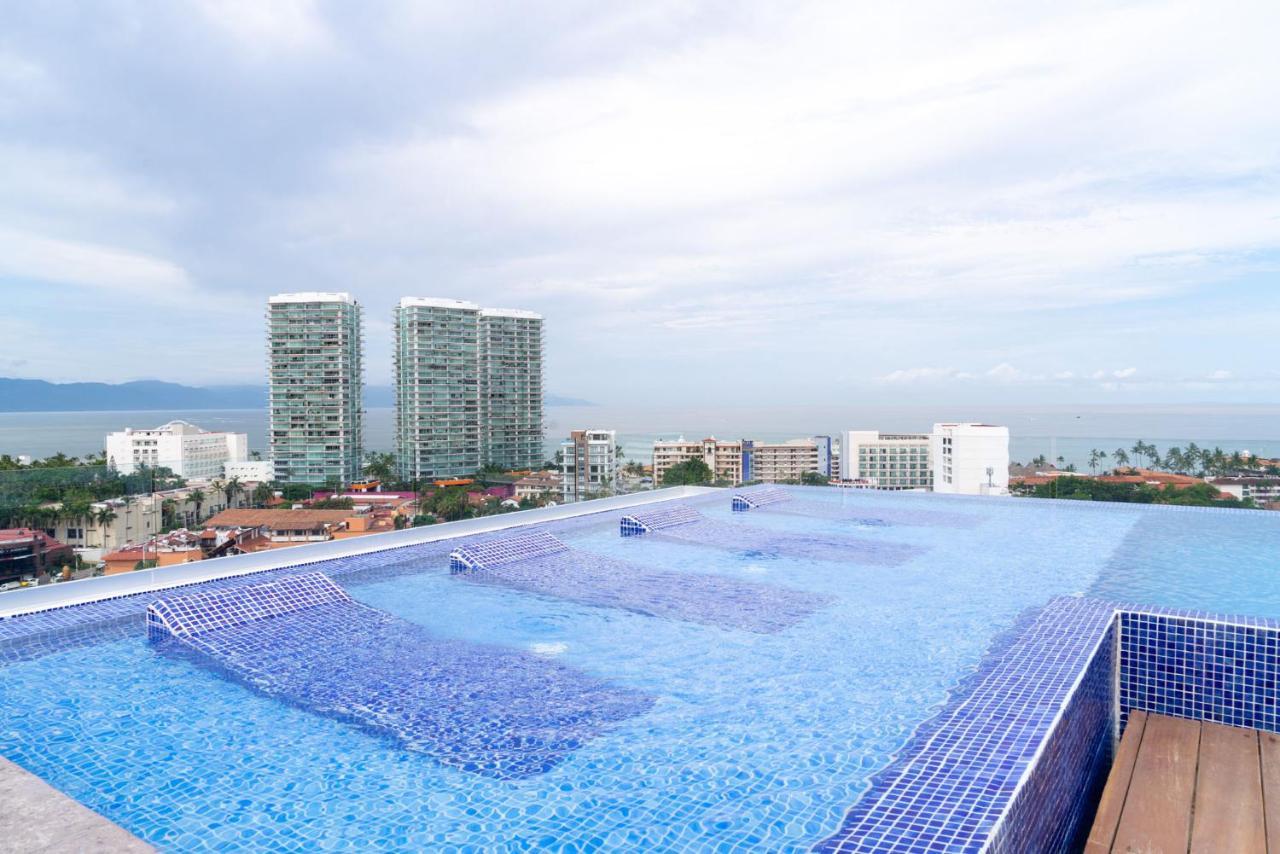 ¡Hermoso Condo Con Espectacular Vista A La Bahia!! Puerto Vallarta Buitenkant foto